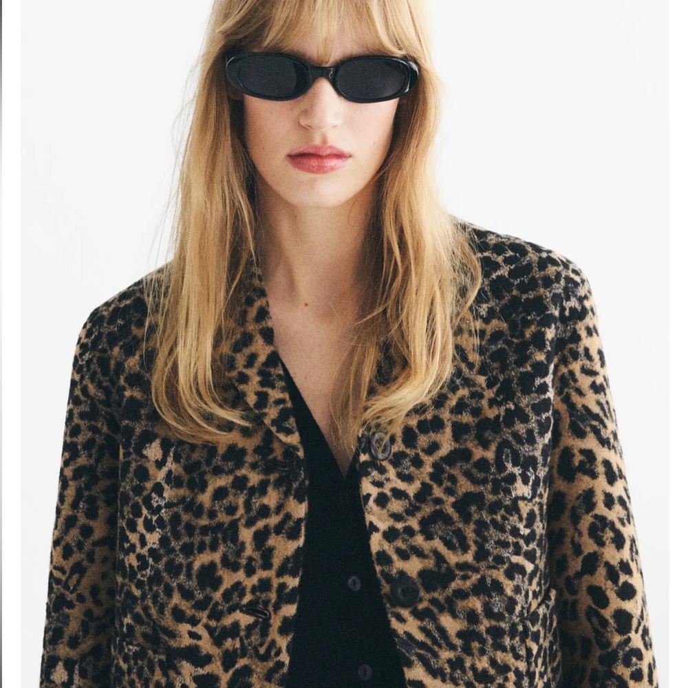 MANGO Anita Metallic Jacket
